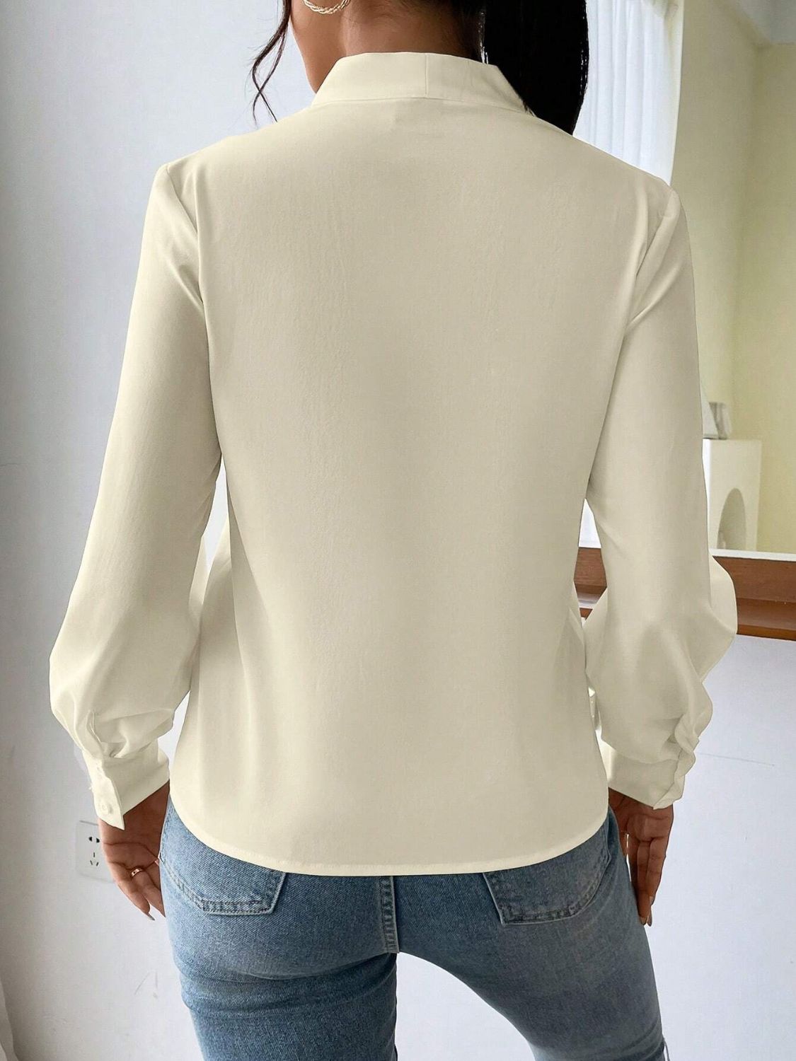 V Neck Long Sleeve Top - Danielle and Jason Baker LLC - Danielle Baker's Boutique