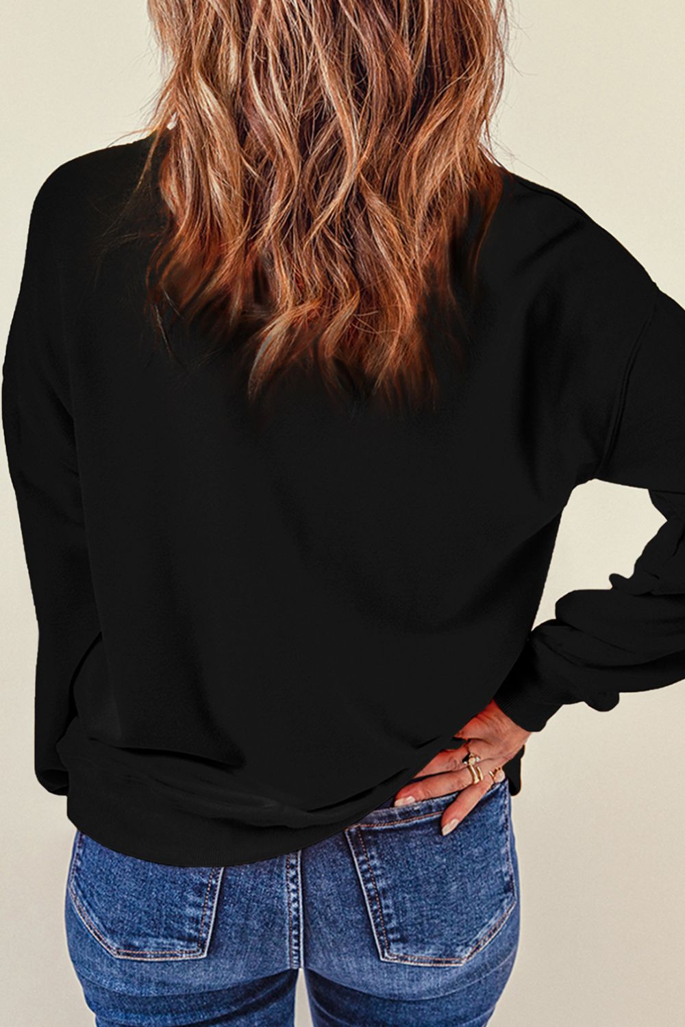Rhinestone LOVE Long Sleeve Sweatshirt - Danielle and Jason Baker LLC - Danielle Baker's Boutique