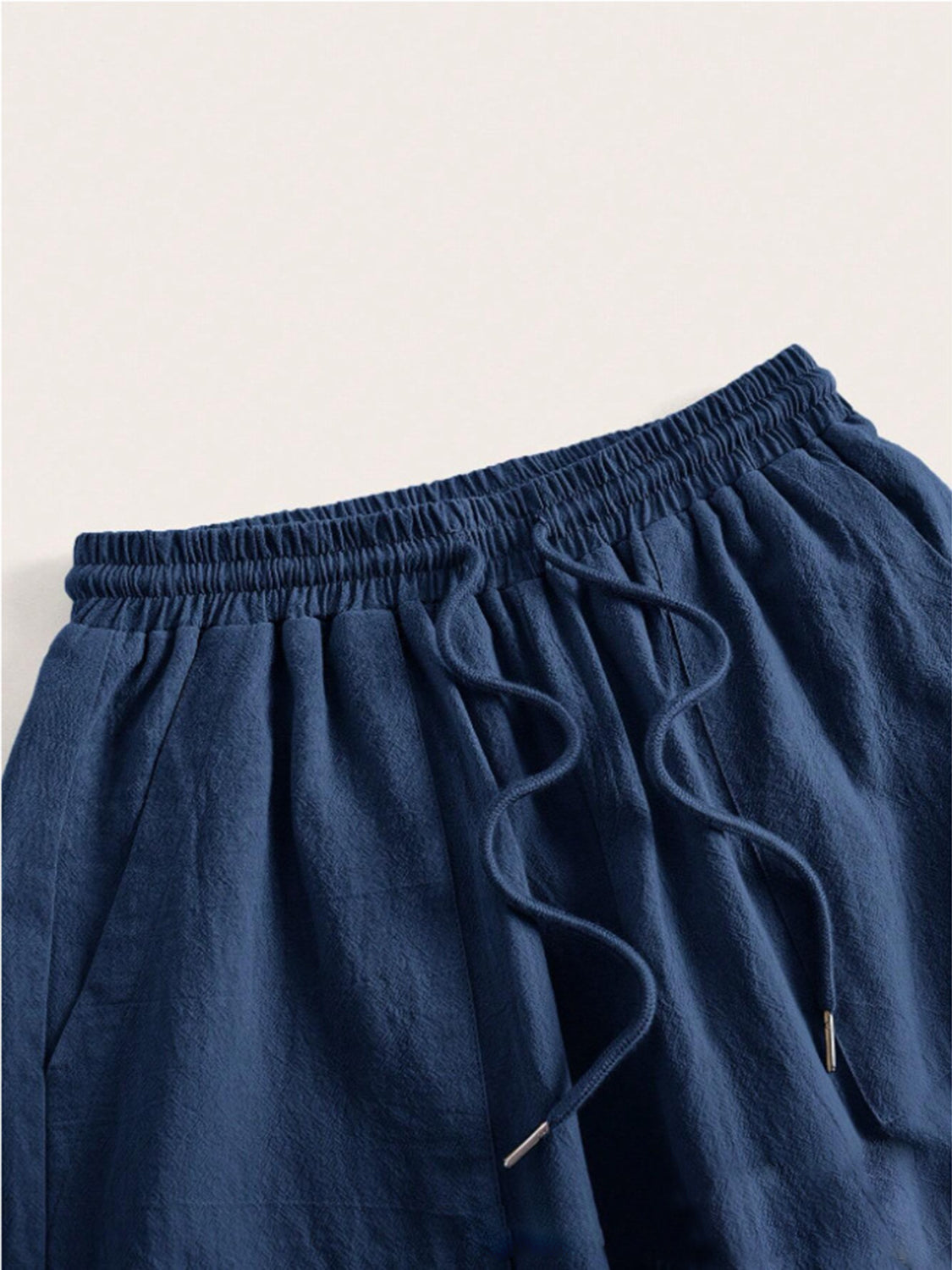 Drawstring Wide Leg Canvas Pants - Danielle and Jason Baker LLC - Danielle Baker's Boutique