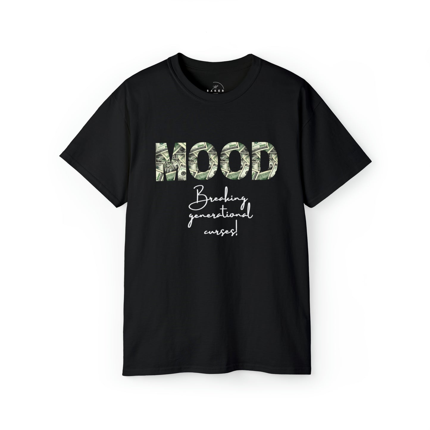 MOOD Breaking Generational Curses Shirt - Wealthy Vibes Short Sleeve T-Shirt