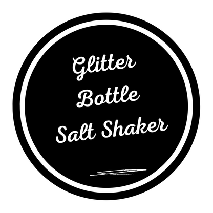 Salt Shaker-Themed Glitter Dispenser