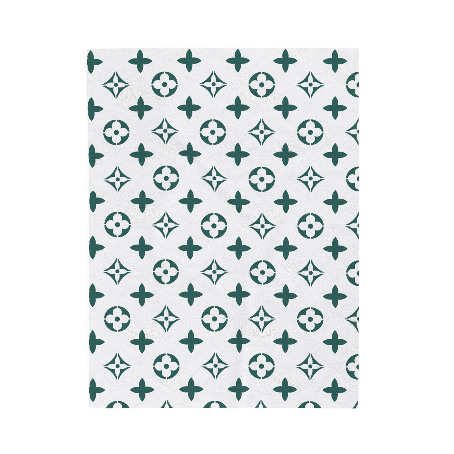 Designer Inspired Pattern Velveteen Plush Blanket - Danielle and Jason Baker LLC - Danielle Baker's Boutique