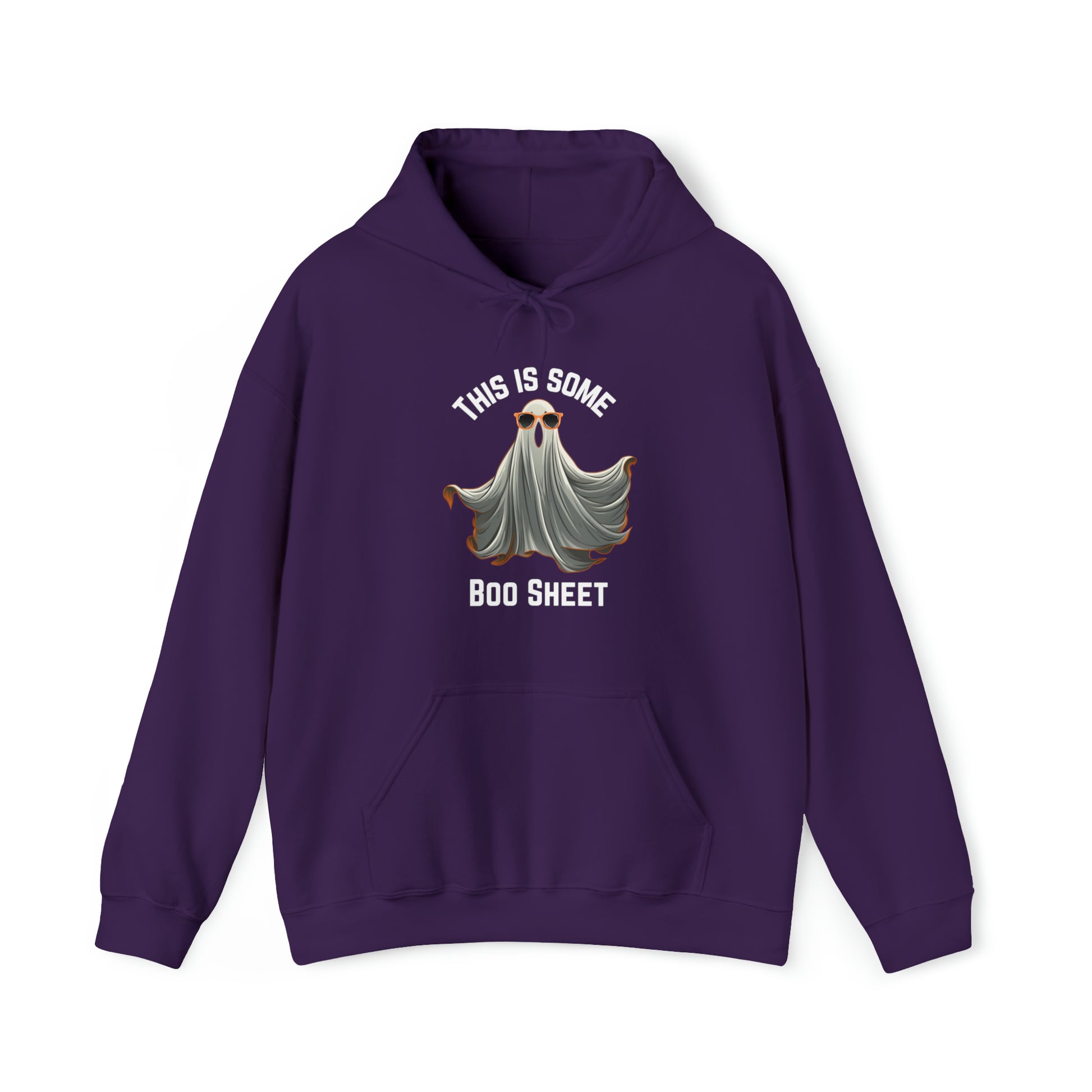 This Is Some Boo Sheet Funny Halloween Ghost Hooded Sweatshirt - Danielle and Jason Baker LLC - Danielle Baker's Boutique