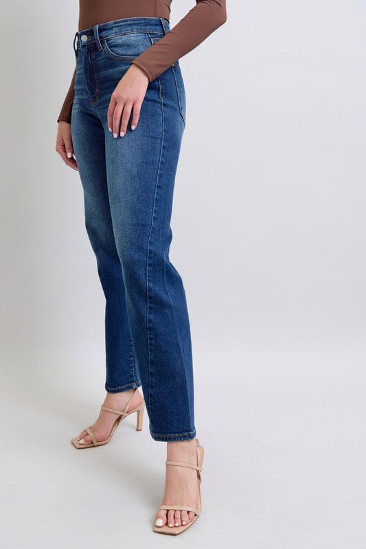 Judy Blue Full Size Side Seam Detail Straight Jeans with Pockets - Danielle and Jason Baker LLC - Danielle Baker's Boutique