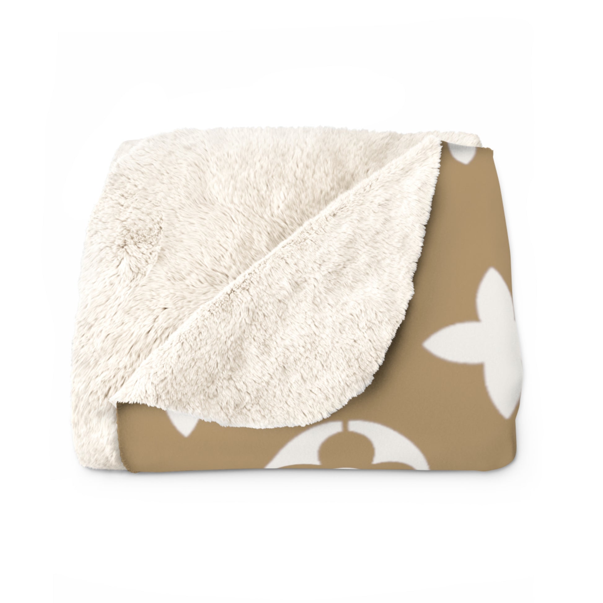 Luggage Designer Inspired Pattern Sherpa Fleece Blanket - Danielle and Jason Baker LLC - Danielle Baker's Boutique