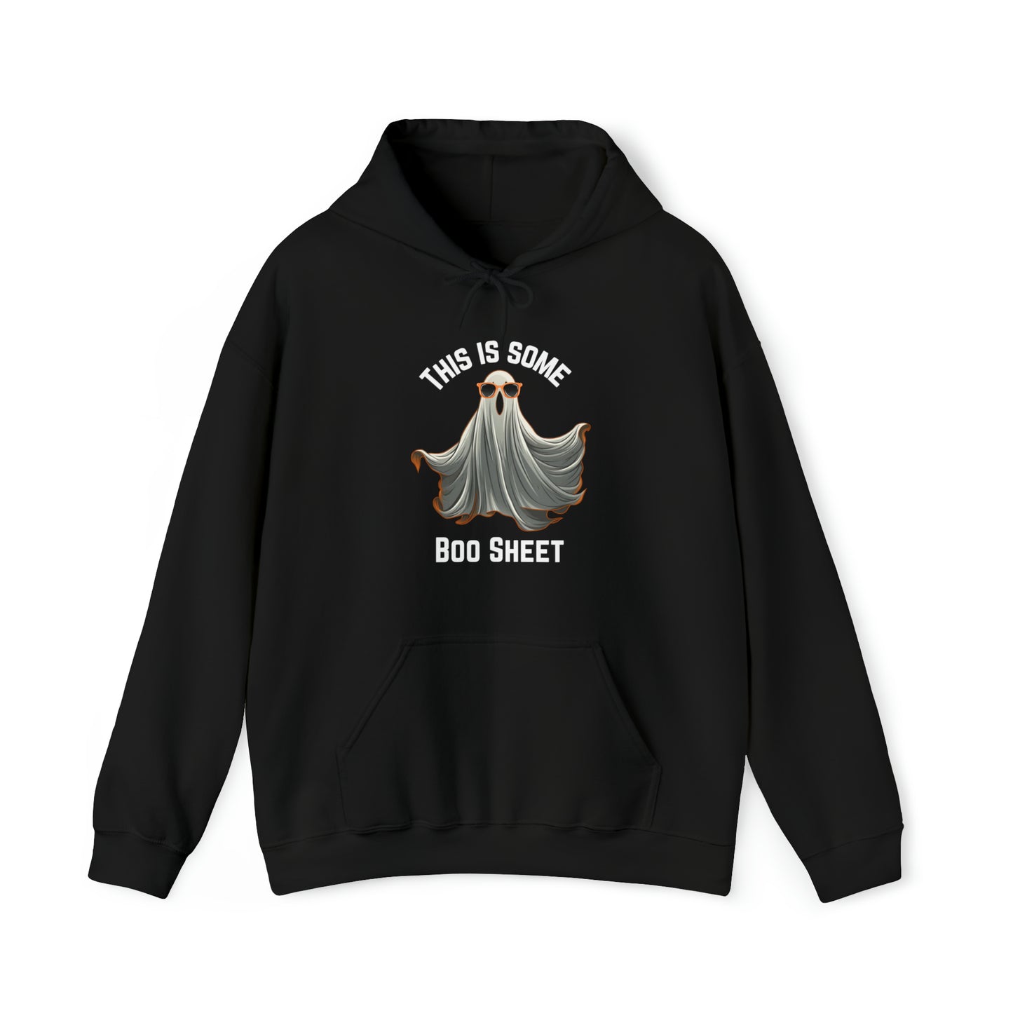 This Is Some Boo Sheet Funny Halloween Ghost Hooded Sweatshirt
