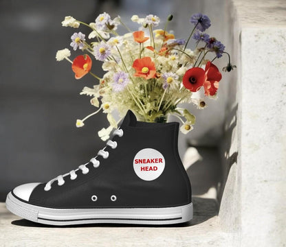 Sneaker Head Chuck Shoe Vase & Pen Cup - Decoration for Home or Office - 3D Print Centerpiece- Used for Dried and Preserved Flowers or Pens