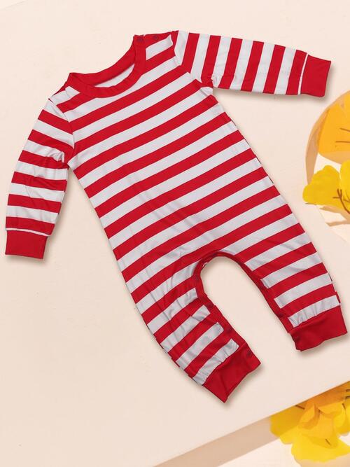 MERRY CHRISTMAS Top and Pants Family Pajama Set - Infant