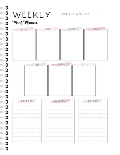 PLR ADHD Printable Planner, ADHD Digital Planner, Private Label Rights