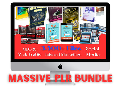 3.5K PLR | Private Label Rights & MRR | Master Resell Rights | Products